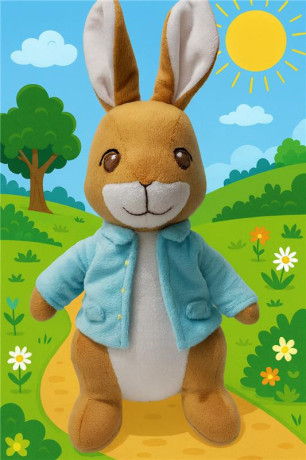 handmade-character-soft-toy-peter-rabbit-big-0